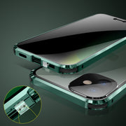 Custodia in vetro temperato per iPhone 11 e 12