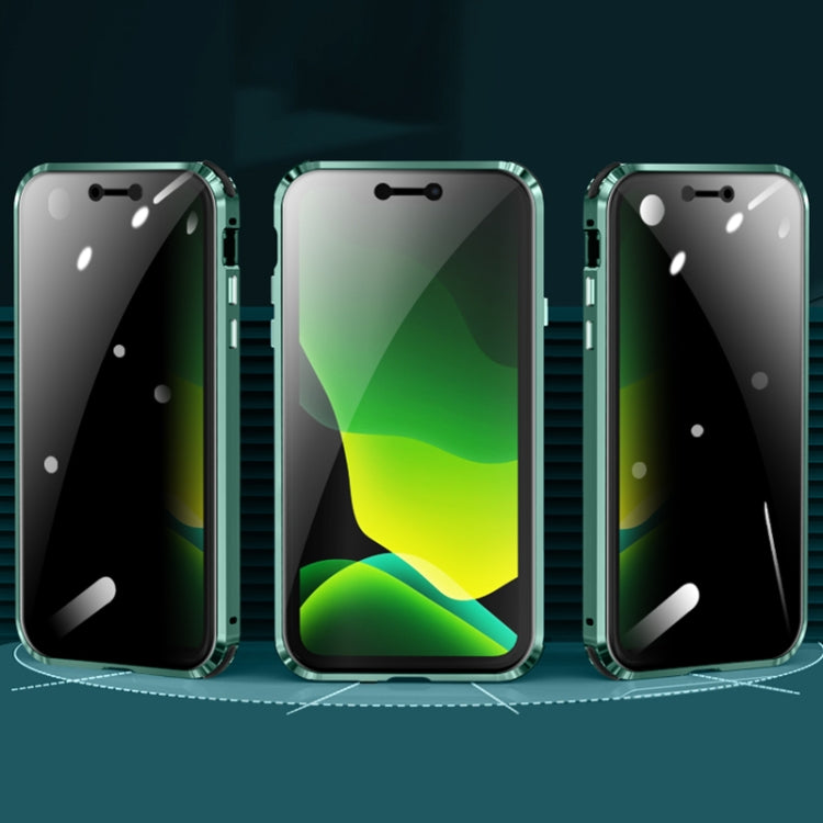 Custodia vetro temperato con struttura metallica per iPhone 11 e