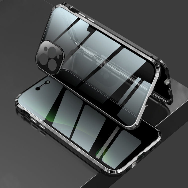 Custodia vetro temperato con struttura metallica per iPhone 11 e