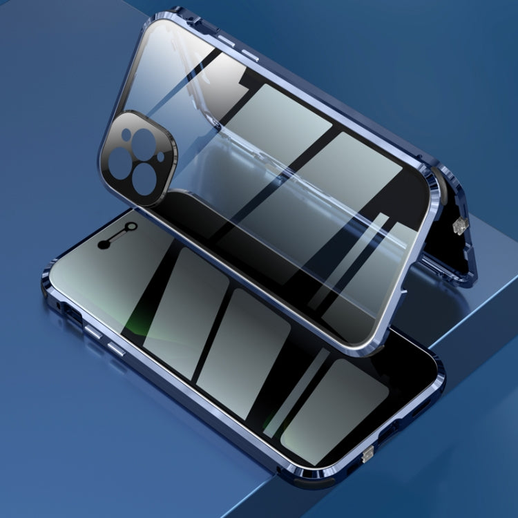 Custodia vetro temperato con struttura metallica per iPhone 11 e