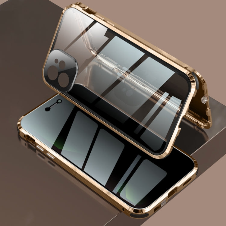 Custodia vetro temperato con struttura metallica per iPhone 11 e