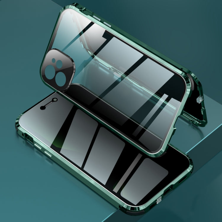 Custodia vetro temperato con struttura metallica per iPhone 11 e
