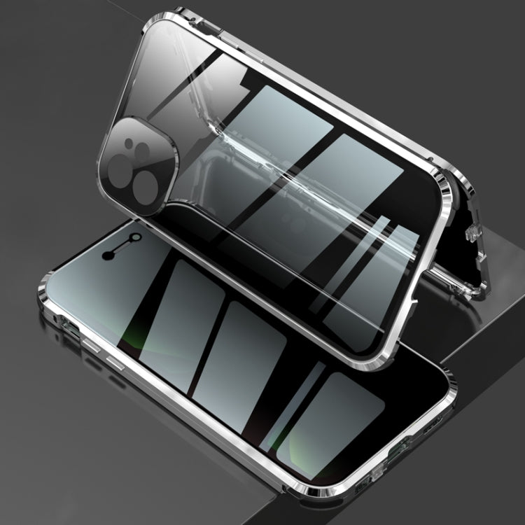 Custodia vetro temperato con struttura metallica per iPhone 11 e