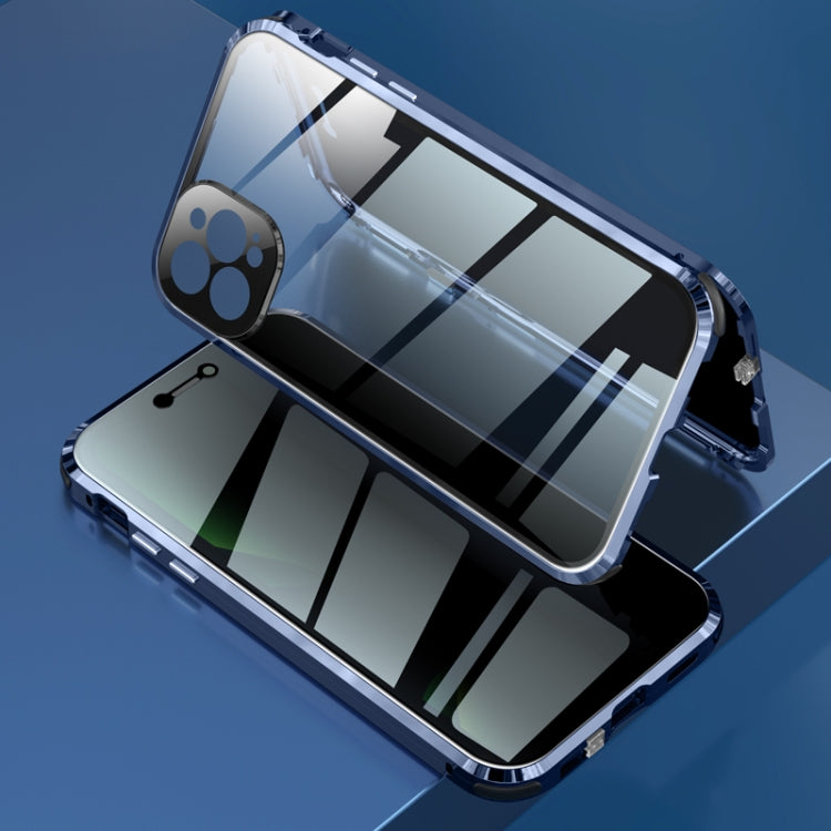 Custodia vetro temperato con struttura metallica per iPhone 11 e