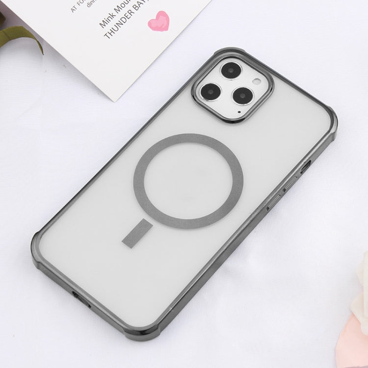 Custodia TPU trasparente con placcatura laser per iPhone 12 Pro M