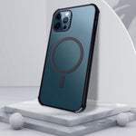 Custodia TPU trasparente con placcatura laser per iPhone 12 Pro M