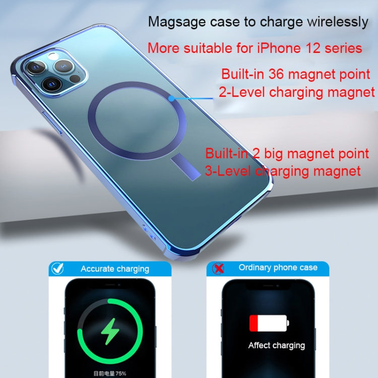 Custodia TPU trasparente con placcatura laser per iPhone 12 Pro M