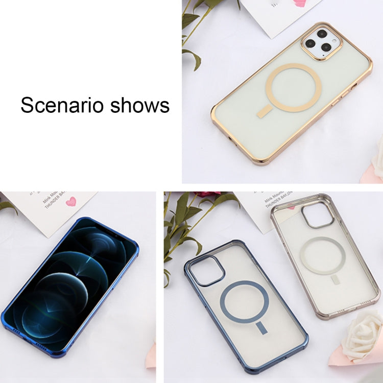 Custodia TPU trasparente con placcatura laser per iPhone 12 Pro M