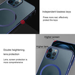 Custodia TPU trasparente con placcatura laser per iPhone 12 Pro M
