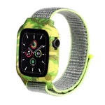 Cinturini per cinturino da polso di ricambio in nylon per Apple Watch Series 6 e SE e 5 e 4 40 mm / 3 e 2 e 1 38 mm, For Apple Watch Series 7 41mm / 6 & SE & 5 & 4 40mm / 3 & 2 & 1 38mm, For Apple Watch Series 8&7 41mm / SE 2&6&SE&5&4 40mm / 3&2&1 38mm