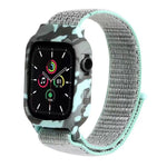 Cinturini per cinturino da polso di ricambio in nylon per Apple Watch Series 6 e SE e 5 e 4 40 mm / 3 e 2 e 1 38 mm, For Apple Watch Series 7 41mm / 6 & SE & 5 & 4 40mm / 3 & 2 & 1 38mm, For Apple Watch Series 8&7 41mm / SE 2&6&SE&5&4 40mm / 3&2&1 38mm