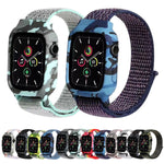 Cinturini per cinturino da polso di ricambio in nylon per Apple Watch Series 6 e SE e 5 e 4 40 mm / 3 e 2 e 1 38 mm, For Apple Watch Series 7 41mm / 6 & SE & 5 & 4 40mm / 3 & 2 & 1 38mm, For Apple Watch Series 8&7 41mm / SE 2&6&SE&5&4 40mm / 3&2&1 38mm