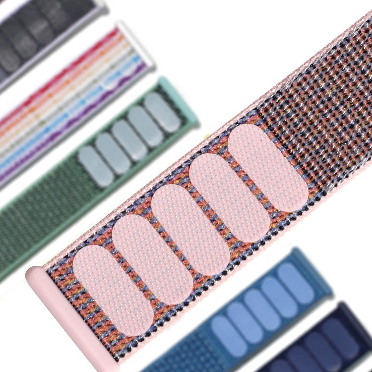 Cinturini per cinturino da polso di ricambio in nylon per Apple Watch Series 6 e SE e 5 e 4 40 mm / 3 e 2 e 1 38 mm, For Apple Watch Series 7 41mm / 6 & SE & 5 & 4 40mm / 3 & 2 & 1 38mm, For Apple Watch Series 8&7 41mm / SE 2&6&SE&5&4 40mm / 3&2&1 38mm