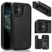 Custodia Farfalle Fiori per iPhone 12 mini/12 Pro