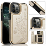 Custodia Farfalle Fiori per iPhone 12 mini e 12 Pro