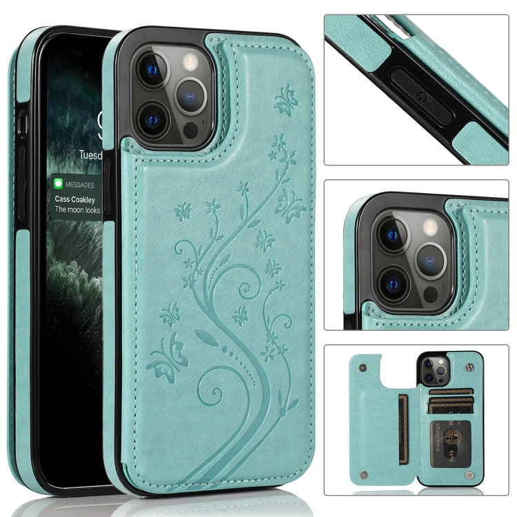 Custodia Farfalle Fiori per iPhone 12 mini e 12 Pro