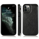 Custodia portafoglio TPU con slot carte per iPhone 12 Pro Max