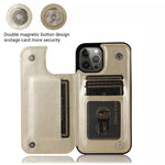 Custodia portafoglio TPU con slot carte per iPhone 12 Pro Max