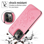 Custodia portafoglio TPU con slot carte per iPhone 12 Pro Max