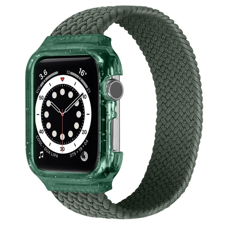 Cinturini per cinturino da polso di ricambio in tessuto con telaio per Apple Watch Series 6 e SE e 5 e 4 44 mm / 3 e 2 e 1 42 mm, 150mm, 155mm, 160mm, 165mm