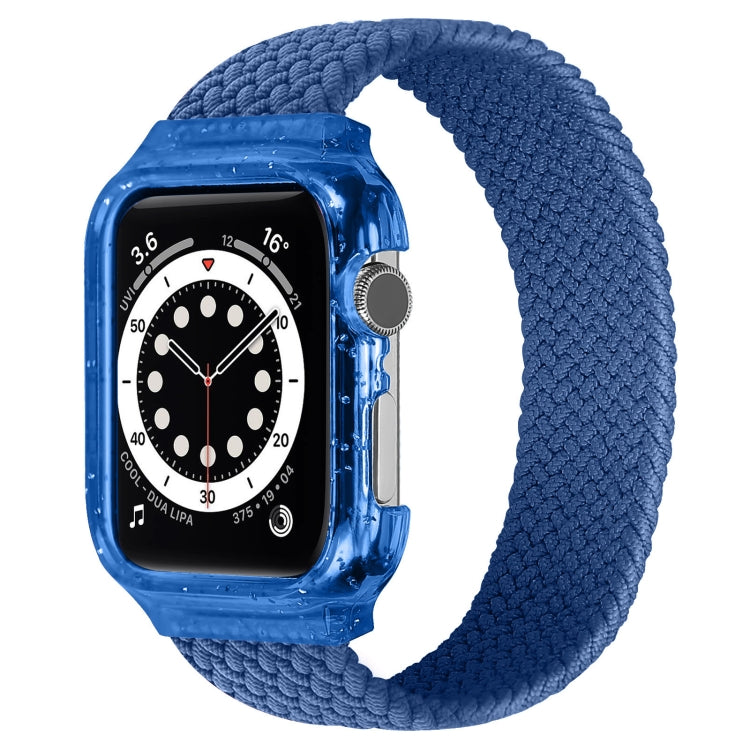 Cinturini per cinturino da polso di ricambio in tessuto con telaio per Apple Watch Series 6 e SE e 5 e 4 44 mm / 3 e 2 e 1 42 mm, 150mm, 155mm, 160mm, 165mm