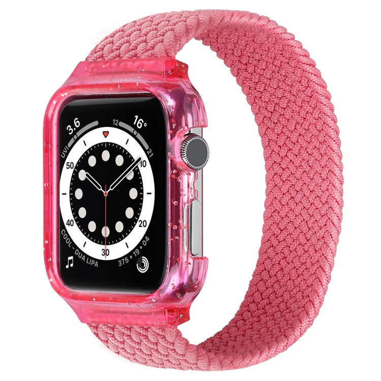 Cinturini per cinturino da polso di ricambio in tessuto con telaio per Apple Watch Series 6 e SE e 5 e 4 44 mm / 3 e 2 e 1 42 mm, 150mm, 155mm, 160mm, 165mm