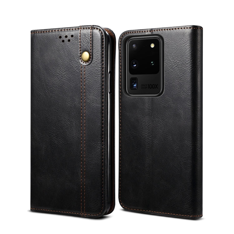 Custodia portafoglio in pelle per Samsung Galaxy S20+