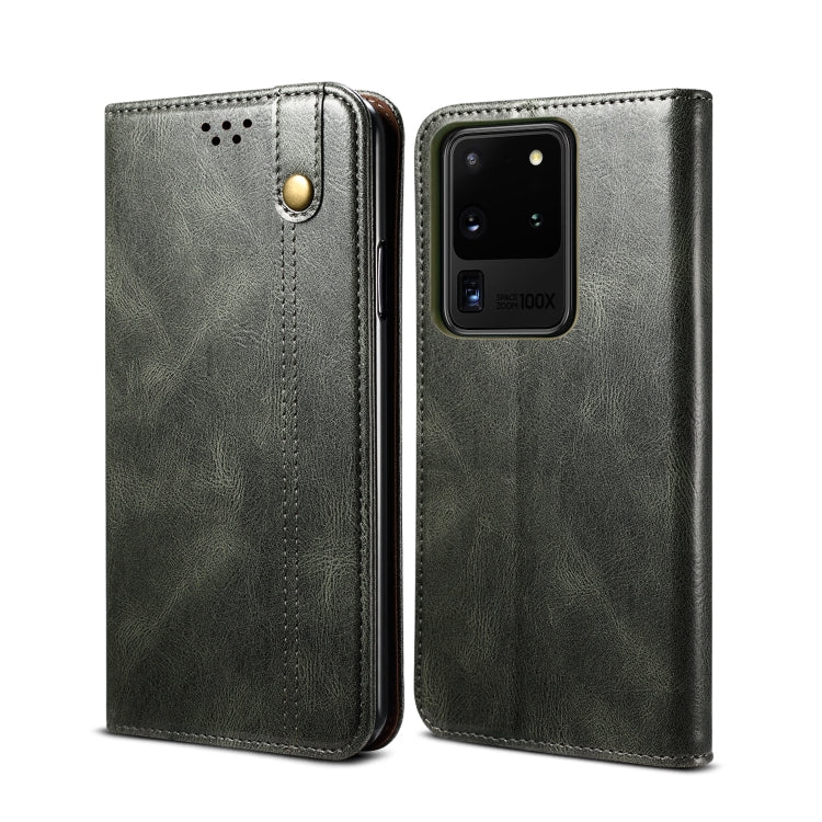 Custodia portafoglio in pelle per Samsung Galaxy S20+