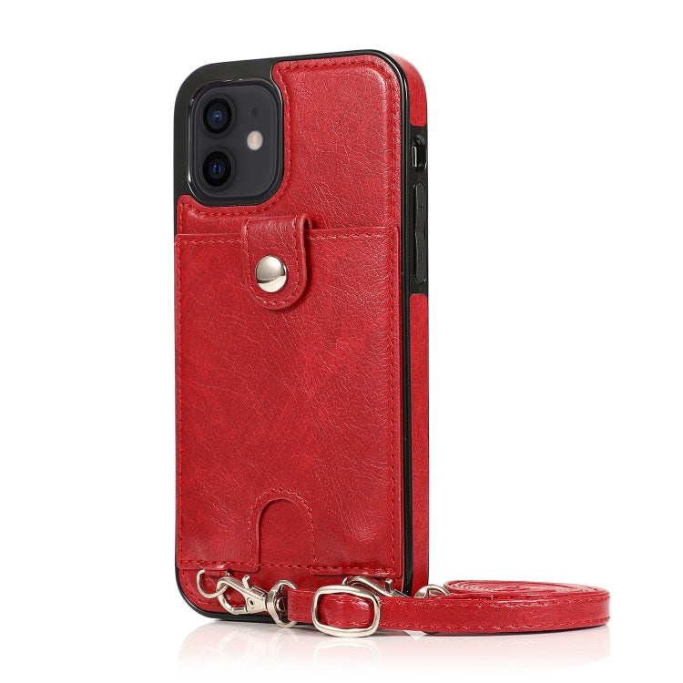 Custodia antiurto in pelle PU per iPhone 12