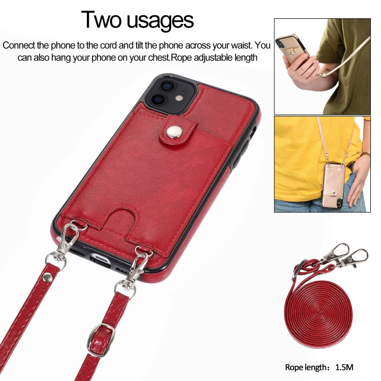 Custodia antiurto in pelle PU per iPhone 12
