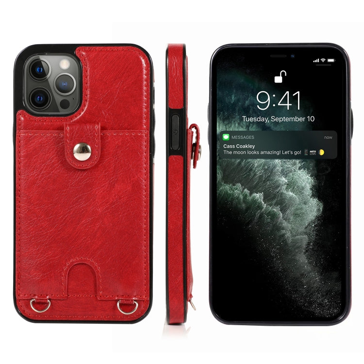 Custodia antiurto in pelle PU per iPhone 12