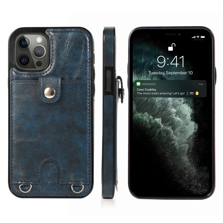 Custodia antiurto in pelle PU per iPhone 12