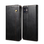 Custodia in pelle con slot carte per iPhone 11 e 12