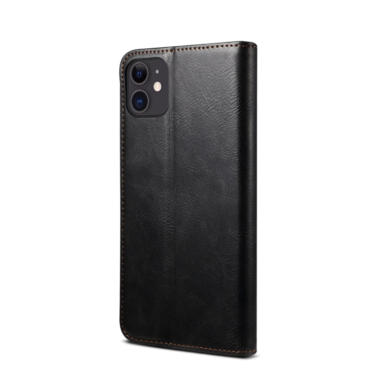 Custodia in pelle con slot carte per iPhone 11 e 12