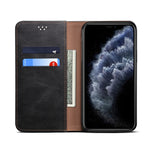 Custodia in pelle con slot carte per iPhone 11 e 12