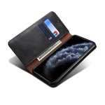 Custodia in pelle con slot carte per iPhone 11 e 12