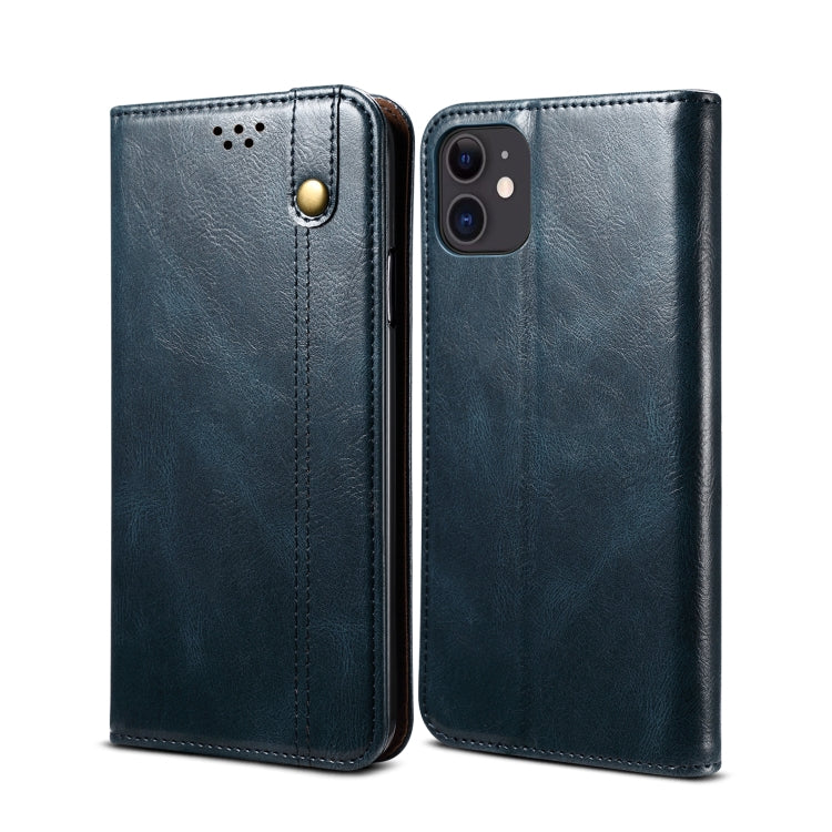 Custodia in pelle con slot carte per iPhone 11 e 12
