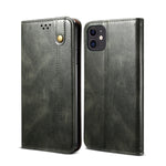Custodia in pelle con slot carte per iPhone 11 e 12