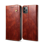 Custodia in pelle con slot carte per iPhone 11 e 12