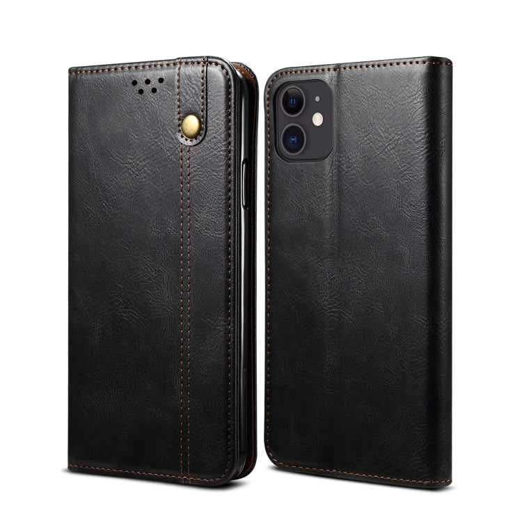 Custodia in pelle con slot carte per iPhone 11 e 12