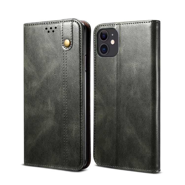 Custodia in pelle con slot carte per iPhone 11 e 12