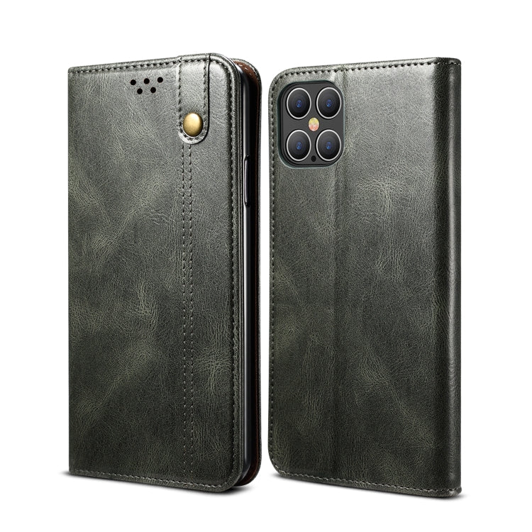 Custodia in pelle con slot carte per iPhone 11 e 12