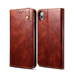 Custodia portafoglio in pelle con slot carte per iPhone XS Max