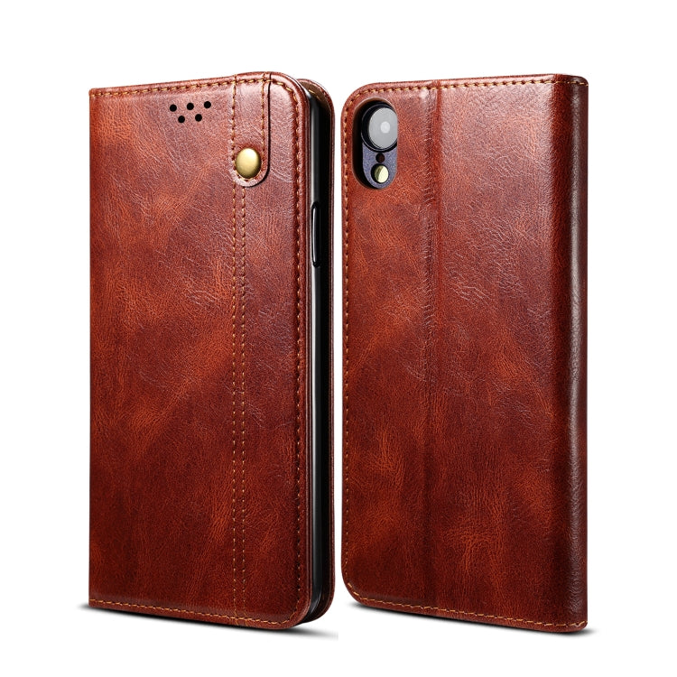Custodia portafoglio in pelle con slot carte per iPhone XS Max