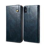 Custodia portafoglio in pelle con slot carte per iPhone XS Max