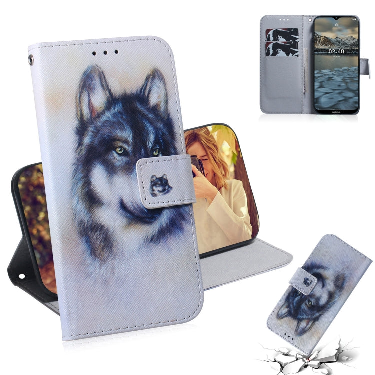 Custodia portafoglio in pelle per Nokia 2.4 e 3.4