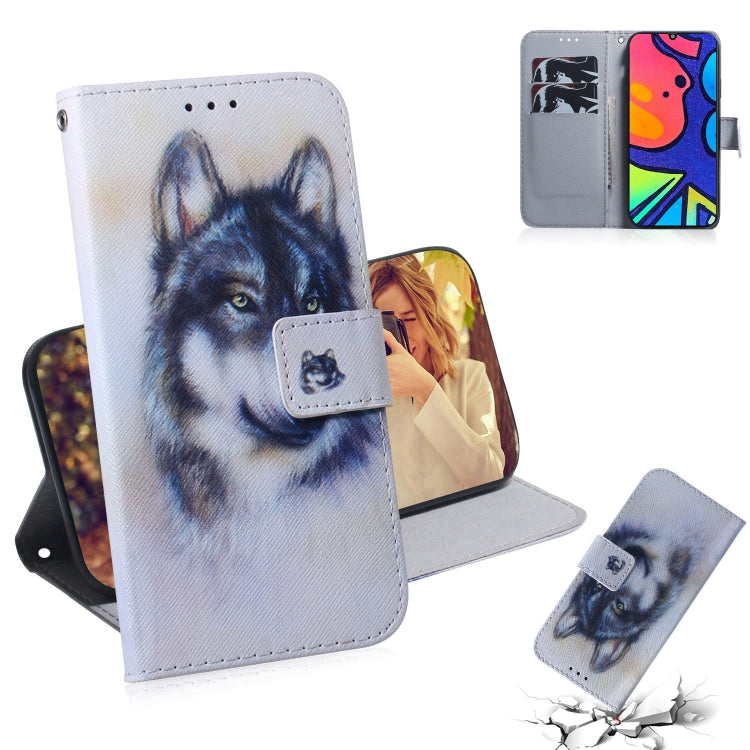 Custodia portafoglio in pelle per Samsung Galaxy F41