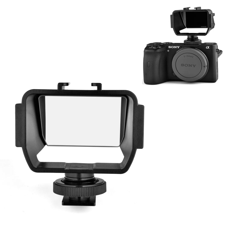 Schermo ribaltabile universale per fotocamera Vlog YELANGU A74