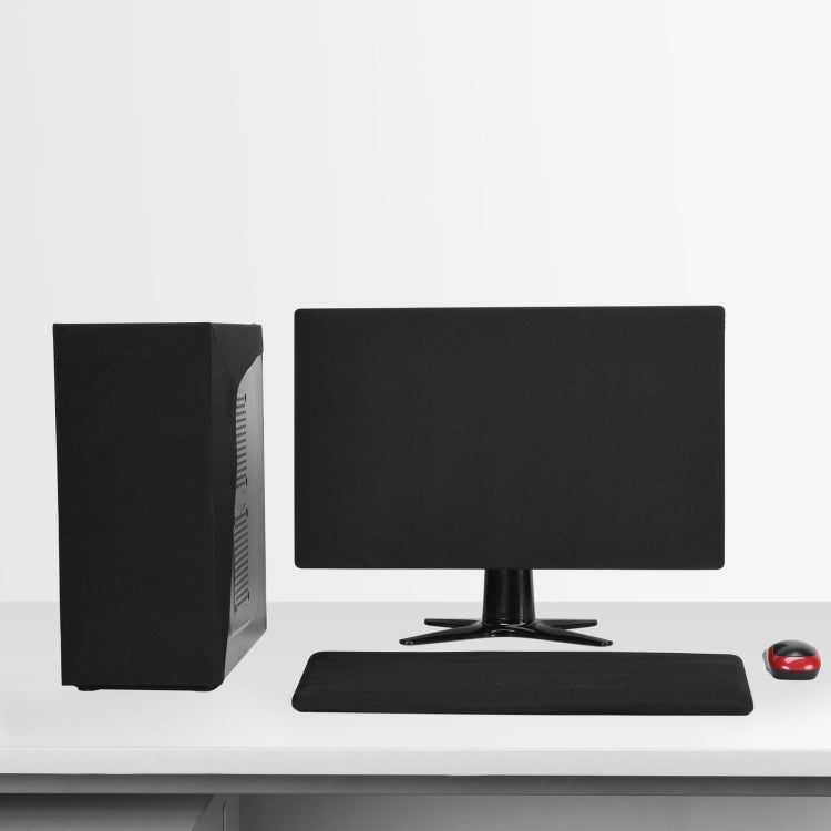 Copertura antipolvere per monitor del computer Copertura per appendere Panno elasticizzato Copertura antipolvere per desktop LCD, 19 to 21 Inch, 23 to 25 Inch, 27 Inch, 31.5 Inch