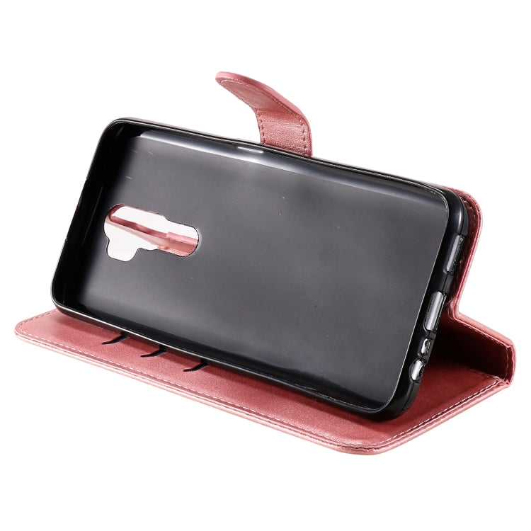 Custodia portafoglio in pelle con zip per smartphone OPPO compati